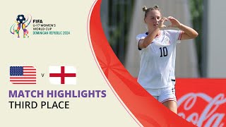 HIGHLIGHTS USA v England  FIFA U17 Women’s World Cup 2024 [upl. by Power950]