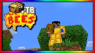 FEED THE BEES ADDON  Minecraft Lets Play EP3 quotTrying To Get New Bees quot [upl. by Nnylidnarb808]