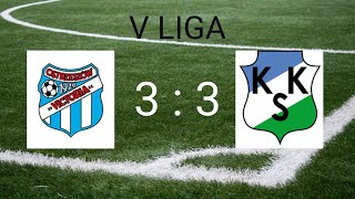 VICTORIA OSTRZESZÓW  KKS KALISZ II 33 BRAMKI V LIGA [upl. by Mihsah]