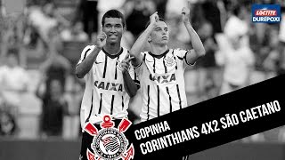 Copinha  Corinthians 4x2 São Caetano [upl. by Aynnek]