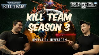 Warhammer KILL TEAM  Operation Hivestorm  Top Shelf Exp  Ep 1 [upl. by Omlesna]