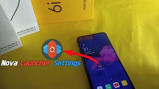 Nova Launcher Settings New Customisation [upl. by Ahsimet856]