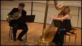 Radek Baborák  horn · Jana Boušková  harp · Bernard Andrès  Chants ďarrieresaison [upl. by Ylac]