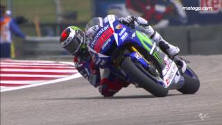 Rossi amp Lorenzo discuss their perfomances on day one in Austin [upl. by Aicatsanna594]