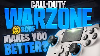 DO SCUF CONTROLLERS make you BETTER at WARZONE [upl. by Ada348]