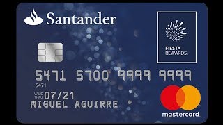 Ventajas y Desventajas de Fiesta Rewards Clasica de Santander [upl. by Ahsienek14]