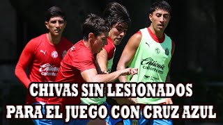 Chivas No Presenta Jugadores Lesionados Para El Partido De Visitante Ante Cruz Azul [upl. by Atiugram731]