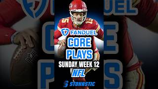 FanDuel NFL DFS Core Plays Sunday Main Slate l 112424  NFL DFS Picks Week 12 [upl. by Hernando]