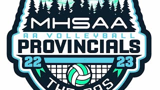 MBCI Thursday Varsity Volleyball Provincials 2022 [upl. by Aihsemat]