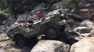 Willys Jeeps  Holy Cross Trail [upl. by Aidiruy]