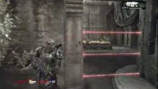 Gears of War 2 Multiplayer Gameplay Xbox Live  Execution  Security [upl. by Atilef]