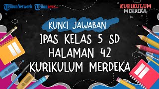 Kunci Jawaban IPAS Kelas 5 SD Halaman 42 Kurikulum Merdeka Makhluk Hidup dalam Satu Ekosistem [upl. by Raynor]