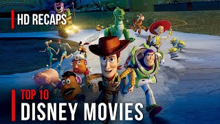 Top 10 Best Disney Movies 20002024  MustWatch Disney Classics  Toystory [upl. by Frieder]