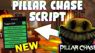 NEW Pillar Chase 2 Script PASTEBIN 2024 GODMODE INSTANT COMPLETE FULLBRIGHTM ESP OBJECTIVES [upl. by Ivzt]