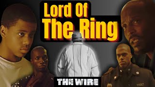 HBO The Wire Omar Marlo Stanfield Officer Walker Michael wear the ring Omar Little [upl. by Icul]