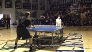 Ping Pong Championship Match Timpanogos High School [upl. by Miof Mela]