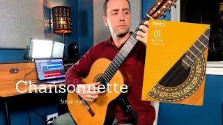 Chansonnette Štěpán Rak  Trinity College London Classical Guitar Grade 1 [upl. by Esydnac]