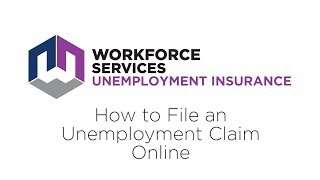 Claimants How to File an Unemployment Claim Online [upl. by Zetnauq]