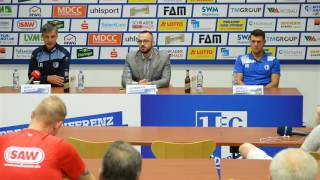 Pressekonferenz vor dem Spiel 1 FC Magdeburg gegen MSV Duisburg [upl. by Purity]