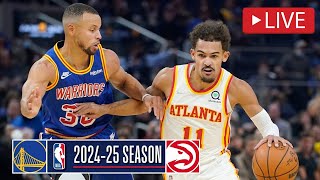 Golden State Warriors vs Atlanta Hawks LIVE  November 21 2024  Hawks vs Warriors LIVE NBA 2K25 [upl. by Naloj455]