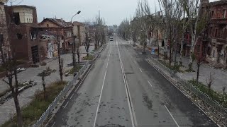 Occupied Mariupol Russia wipes out citys history [upl. by Aeuhsoj]