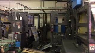 Harris M300M 6Color Heatset Web offset Printing Press [upl. by Loretta749]