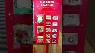 Christmas and Holiday Time at Starbucks HolidayGifts [upl. by Ellac]