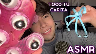 ASMR  TOCANDO tu CARITA y MASAJES INTENSOS para TI Atención Personal [upl. by Dayna]