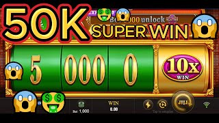 JILI Money Coming 2  Super Big Win 50K 🤑🤑 [upl. by Ahkos]