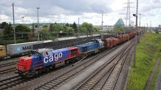 Internationaler Verkehr  Dauerbetrieb in Basel [upl. by Ecnav]