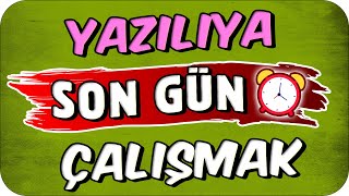 Yazılıya Çalışmayı Son Güne Bırakanlar İzlesin ✍🏻 6Sınıf Taktikleri [upl. by Nnylrats]