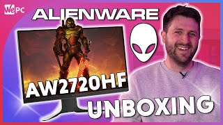 Alienware AW2720HF UNBOXING 2021 [upl. by Leamaj315]