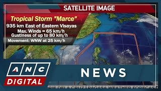 Tropical storm Marce enters PAR  ANC [upl. by Parish]