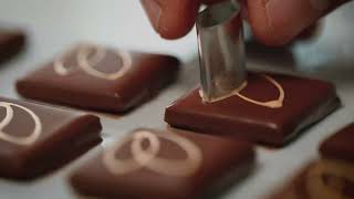 How to create vegan chocolate bonbons with Callebaut NXT [upl. by Gelya]