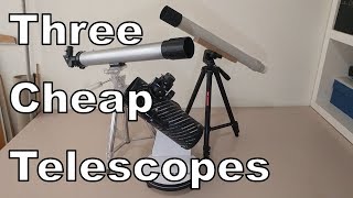 3 Cheap Telescopes Reviewed [upl. by Irafat]