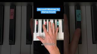 Windows Xp Start Up Sounds Still Hits 💯 piano easypiano [upl. by Gaspar265]