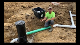 Complete overview of underground rain harvest cistern install [upl. by Yennaiv667]