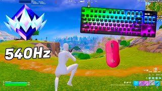 SteelSeries Apex Pro TKL ASMR 😴 Solo Gameplay 🏆 Satisfying Keyboard Fortnite 360 FPS 4K [upl. by Kyriako]