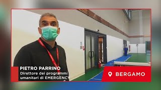 Nel nuovo ospedale di Bergamo [upl. by Kolodgie]