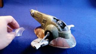 Slave One de Boba Fett version Easy Kit par Revell Star Wars [upl. by Llesram]