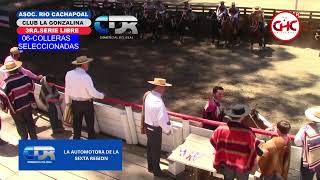 Rodeo CLUB LA GONZALINA ASOC RIO CACHAPOAL TERCERA SERIE MEDIALUNA DE HOSPITAL [upl. by Justinian]