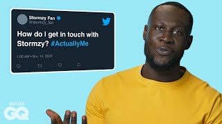 Stormzy Answers Your Questions  Actually Me [upl. by Purse]