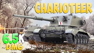 Charioteer  4 Kills 65K DMG  Sweaty  World Of Tanks [upl. by Ecirbaf]