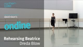 Northern Ballet  Ondine  Rehearsing Beatrice [upl. by Osman126]