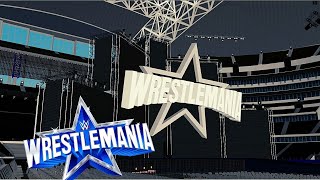 WWE WRESTLEMANIA 38 STAGE CONCEPT  DOWNLOAD LINK [upl. by Stockton163]