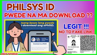 National ID Download Paano idownload ang Philsys ID sa phone  httpsephilidphilsysgovph [upl. by Reidar]