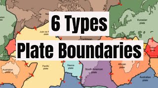 6 Plate Boundaries [upl. by Marielle]