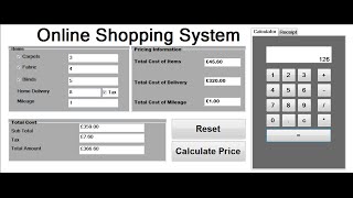 How to Create Billing System Project in Visual BasicNet [upl. by Nellad]