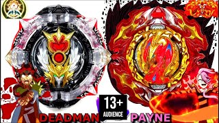 13 ANIME Rashad vs Phenomeno Greatest Raphael vs Prominence PhoenixBeyblade Burst DB Battle 46 [upl. by Vassili]