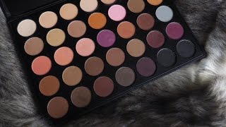 Morphe 35N Palette and Too Faced x NikkieTutorials The Power of Makeup Tutorial [upl. by Orutra]